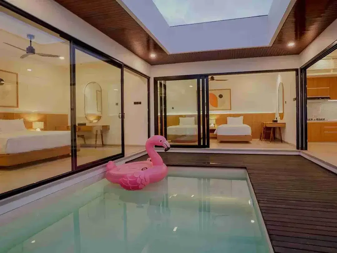 DIJUAL VILLA KOMPLEKS DESAIN TROPIS MEDITERANIA MODERN DI JIMBARAN SHM COCOK UTK INVESTASI - Image 1 of 10