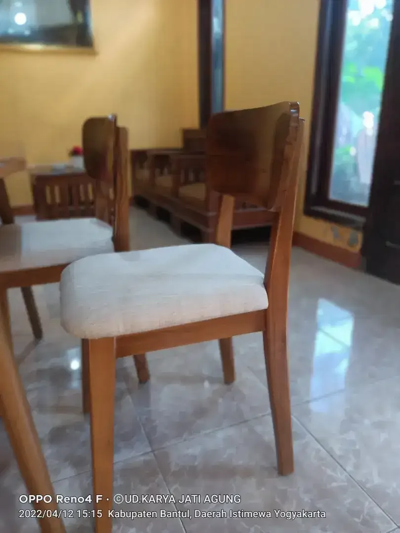 Aneka kursi cafe mahoni - Image 3 of 10