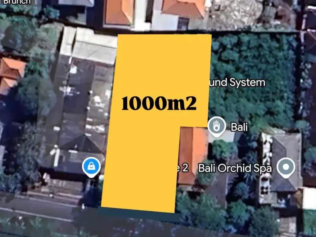 Tanah Bypass Ngurah Rai 1000m² Pinggir Jalan Utama - Zona Perdagangan Jasa - Image 3 of 8
