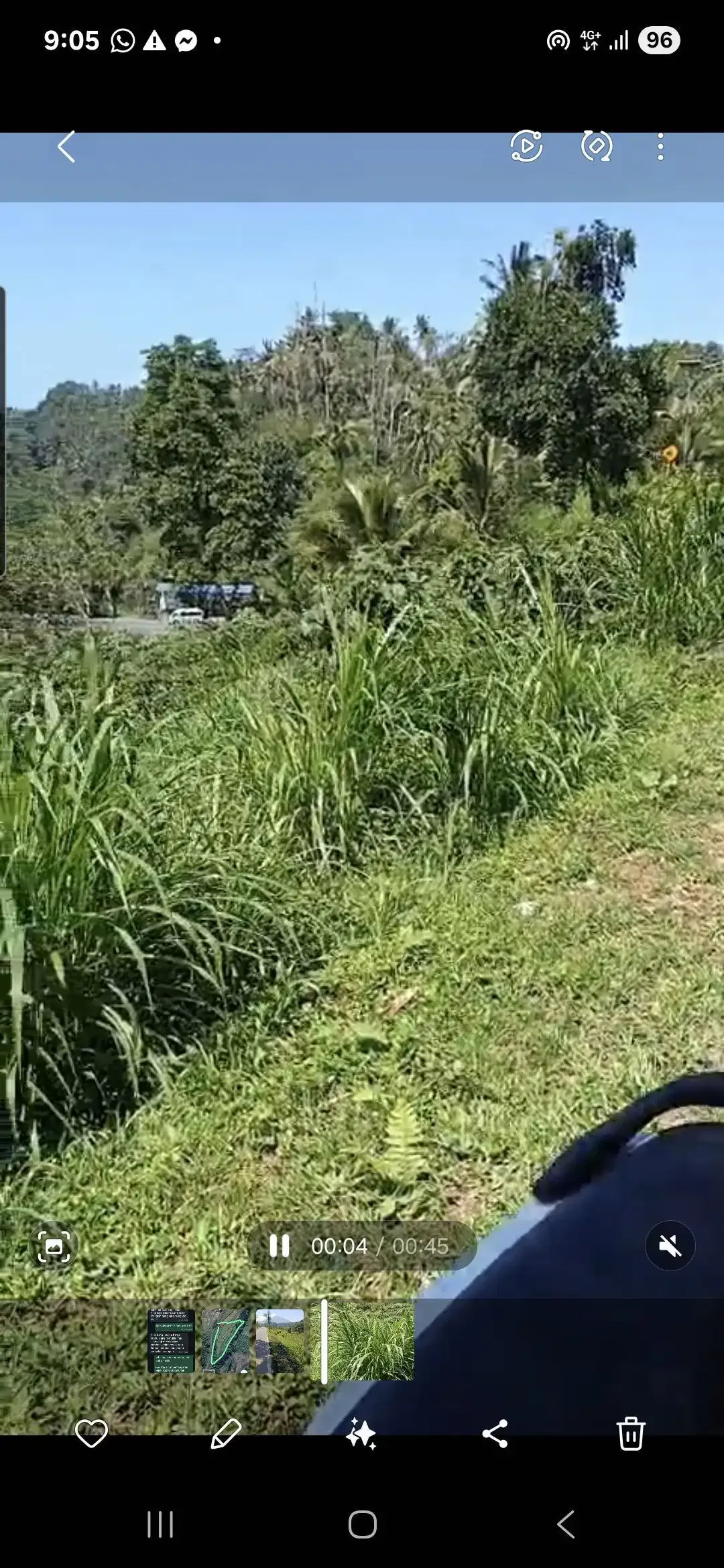 Land 20a for Sale close to Sidemen Traditional Village Bali - Image 2 of 10