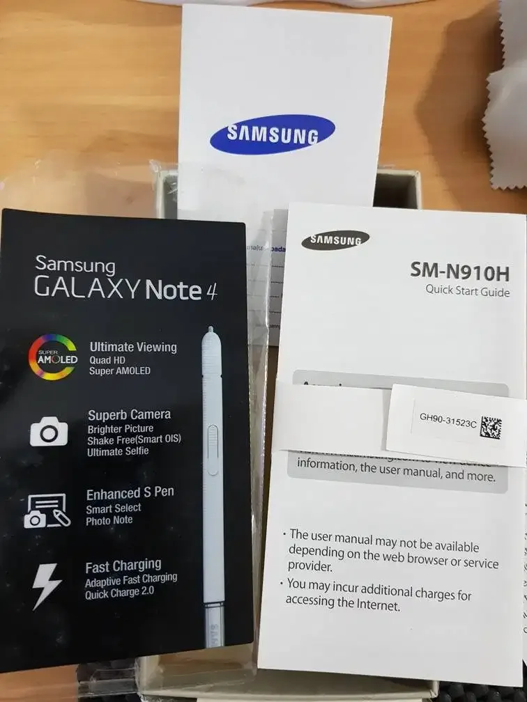 SAMSUNG GALAXY NOTE 4 full set' BONUS: ORINAL ASESORIS - Image 8 of 10