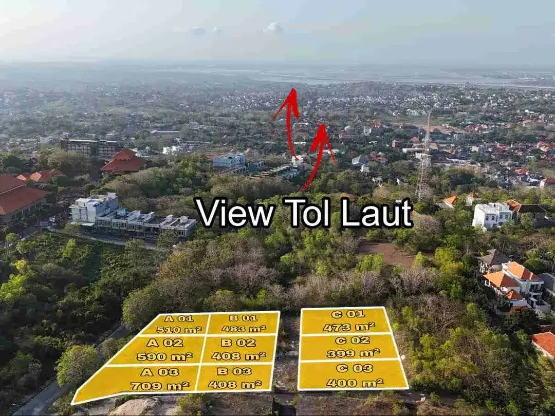 Kavling View Laut Mulai 399m2 di Nusa Dua - Image 9 of 10