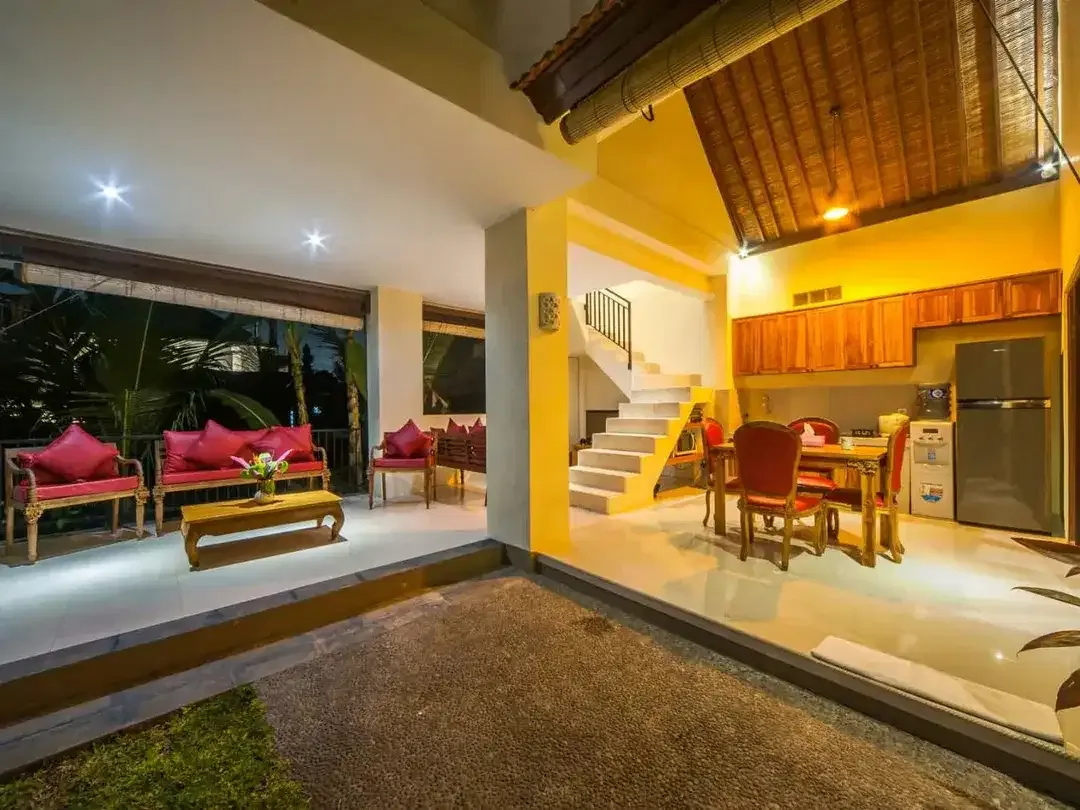 2-Story Minimalist Villa with Pool in Serene Ubud Bali for Rent Yearly - Image 5 of 10