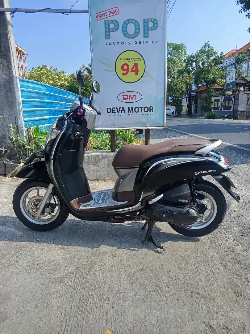 Scoopy 20188 hitam Deva motor - Image 4 of 5