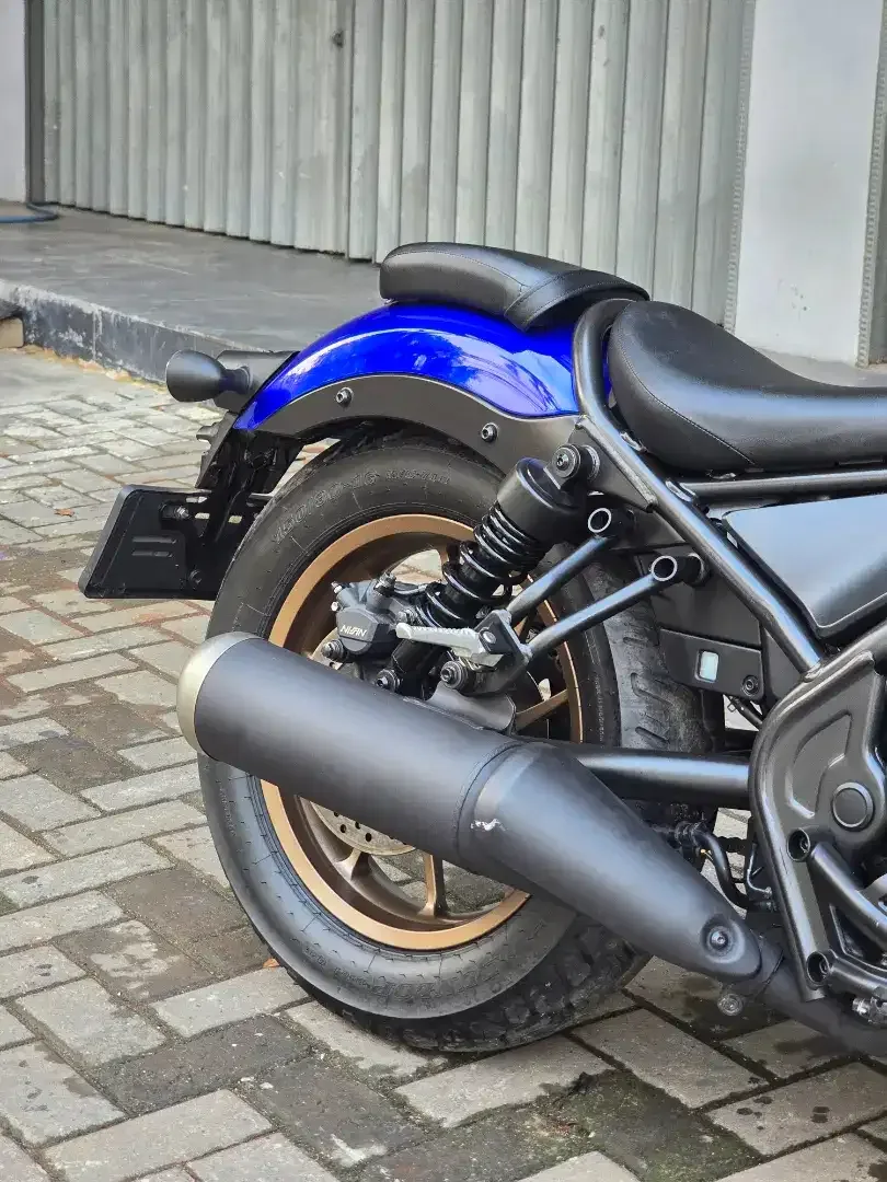Moge Cruiser Honda Rebel 500/CMX 500 th 2025 Pmk Km35Perak Like New - Image 7 of 10