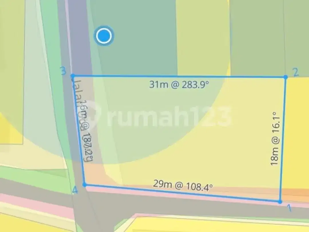 Dijual atau Disewakan Tanah Jalan Utama Goa Gong - Ungasan Bali - Image 3 of 5