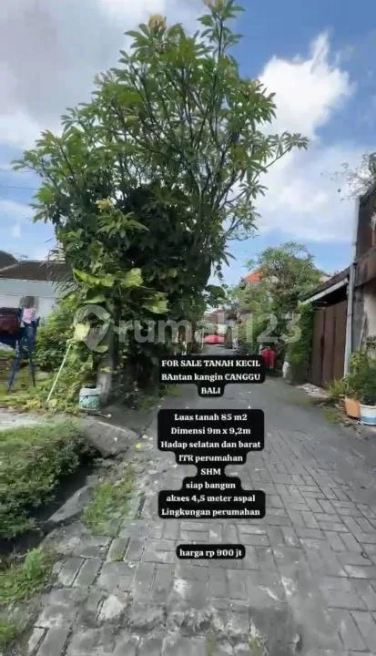 Tanah Strategis Siap Bangun Itr Perumahan Bantan Kangin, Kuta - Image 2 of 4