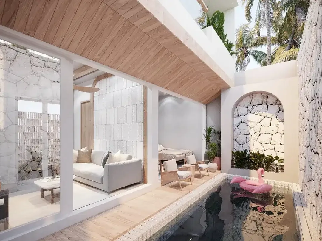 Freehold - Exclusive Villa for Sale in Kedungu - Bali with Rice Field & River View - Image 8 of 10