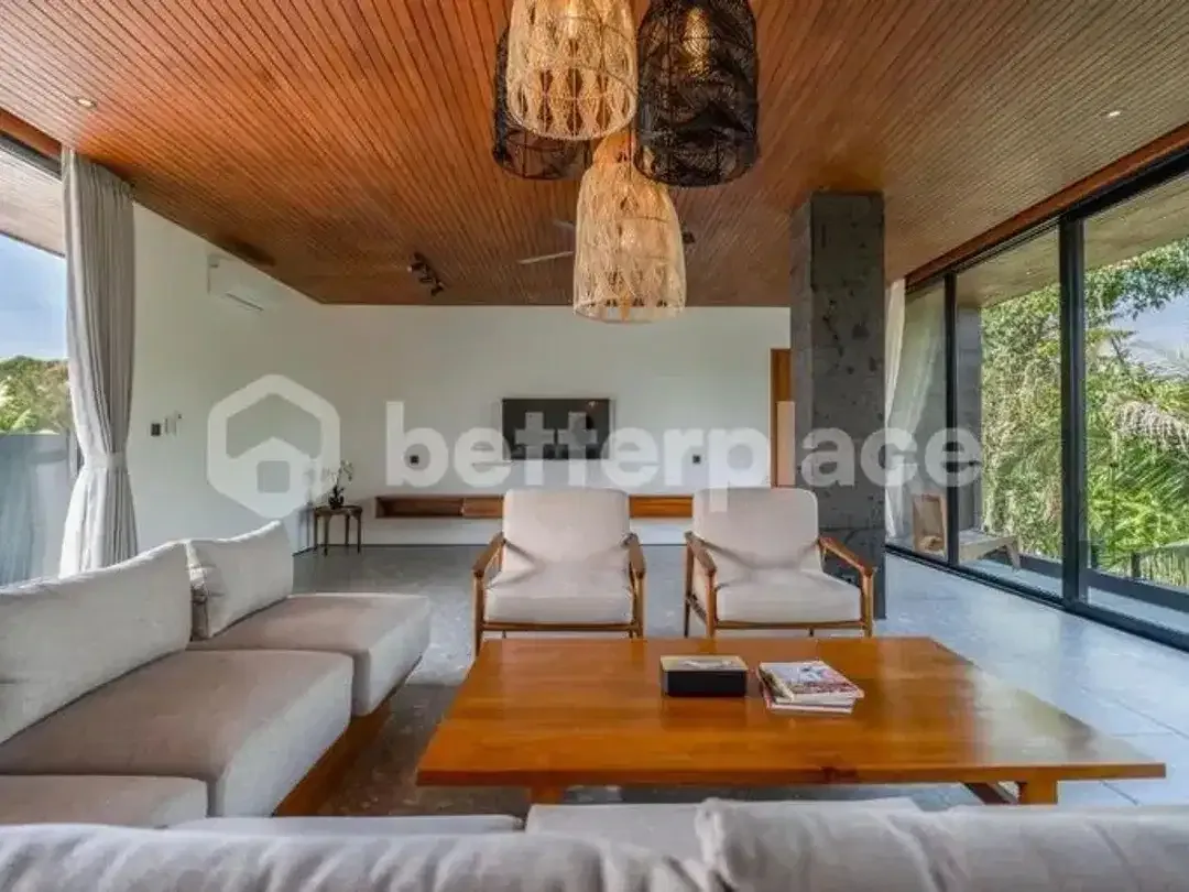 Exceptional 6-Bedroom Contemporary Villa in Ubud Featuring a Private Padel Court, Swimming Pool & Breathtaking Rice Field Panorama - Image 3 of 10