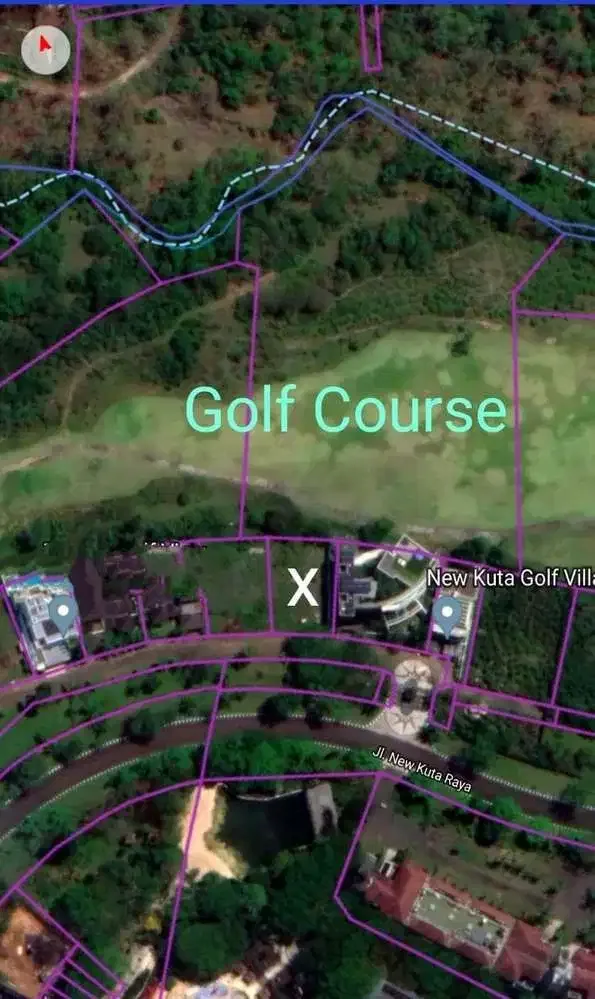 DIJUAL TANAH VIEW LAUT & GOLF COURSE DI BALI PECATU GRAHA - Image 4 of 8