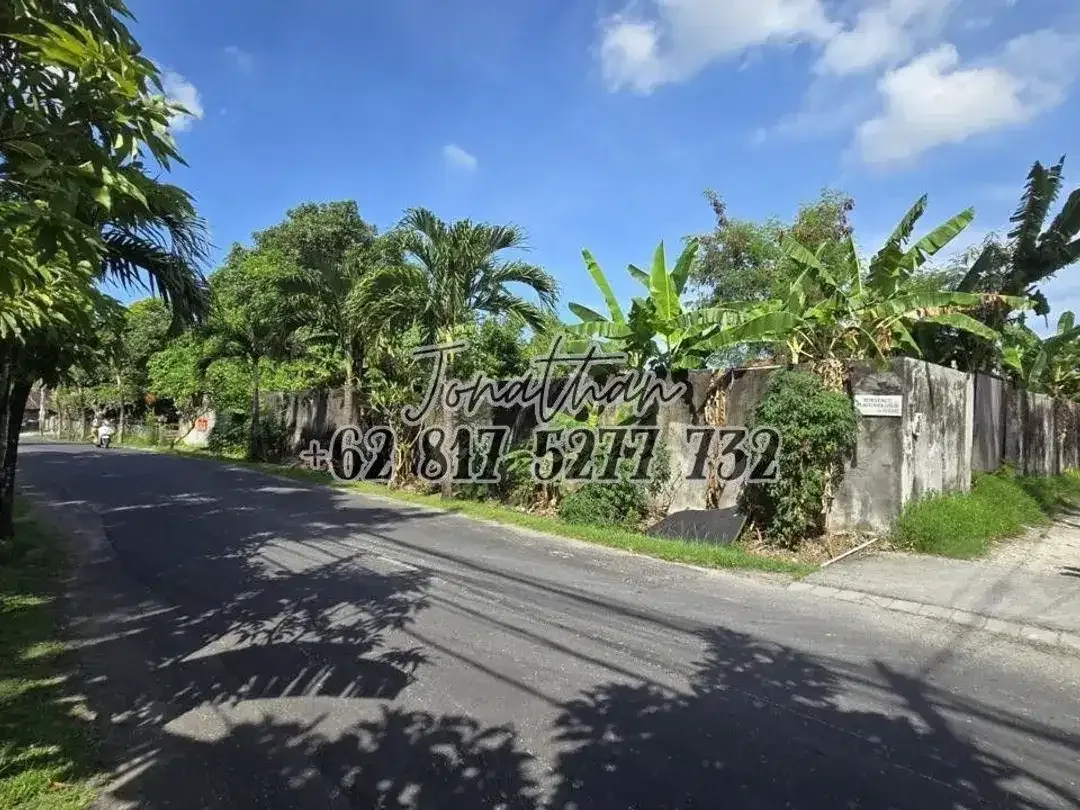 Dijual Tanah SHM Zona Kuning Jalan Utama Kayu Tulang Canggu Kuta Utara Bali - Image 2 of 7