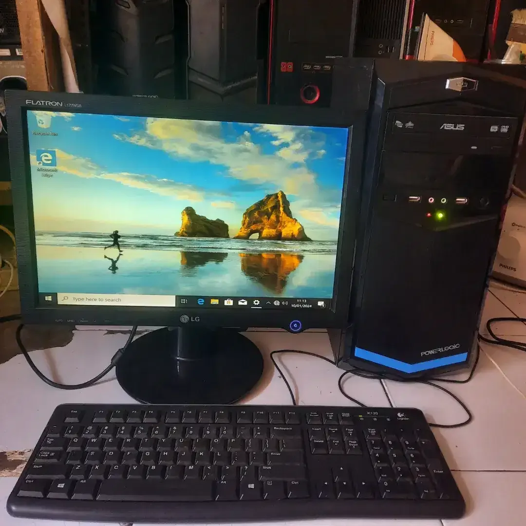 Komputer Core i3+Monitor 17 Normal Garansi - Image 1 of 2