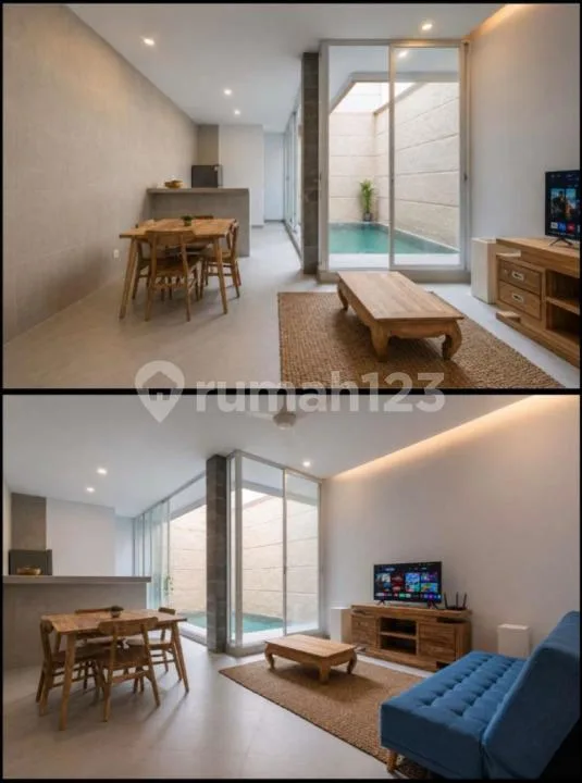 Disewakan Rumah Baru 3 KT Full Furnished + Private Pool Dekat Renon Denpasar Selatan - Image 2 of 4