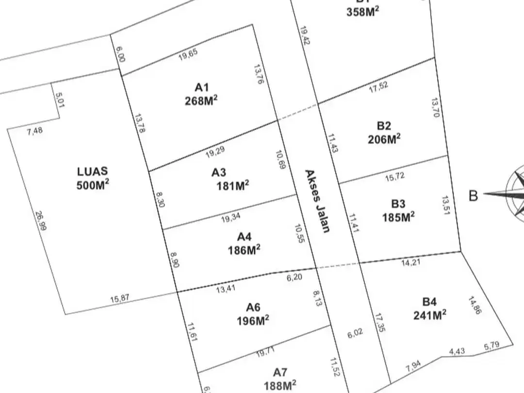 DIJUAL TANAH KAVLING UBUD SINGAKERTA 2 - Image 2 of 4