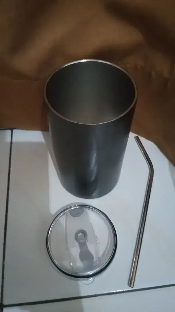 Tumbler Stainless Tebal Free Sdotan Kap600ml Tahan pnas+dingin -+10jam - Image 3 of 4