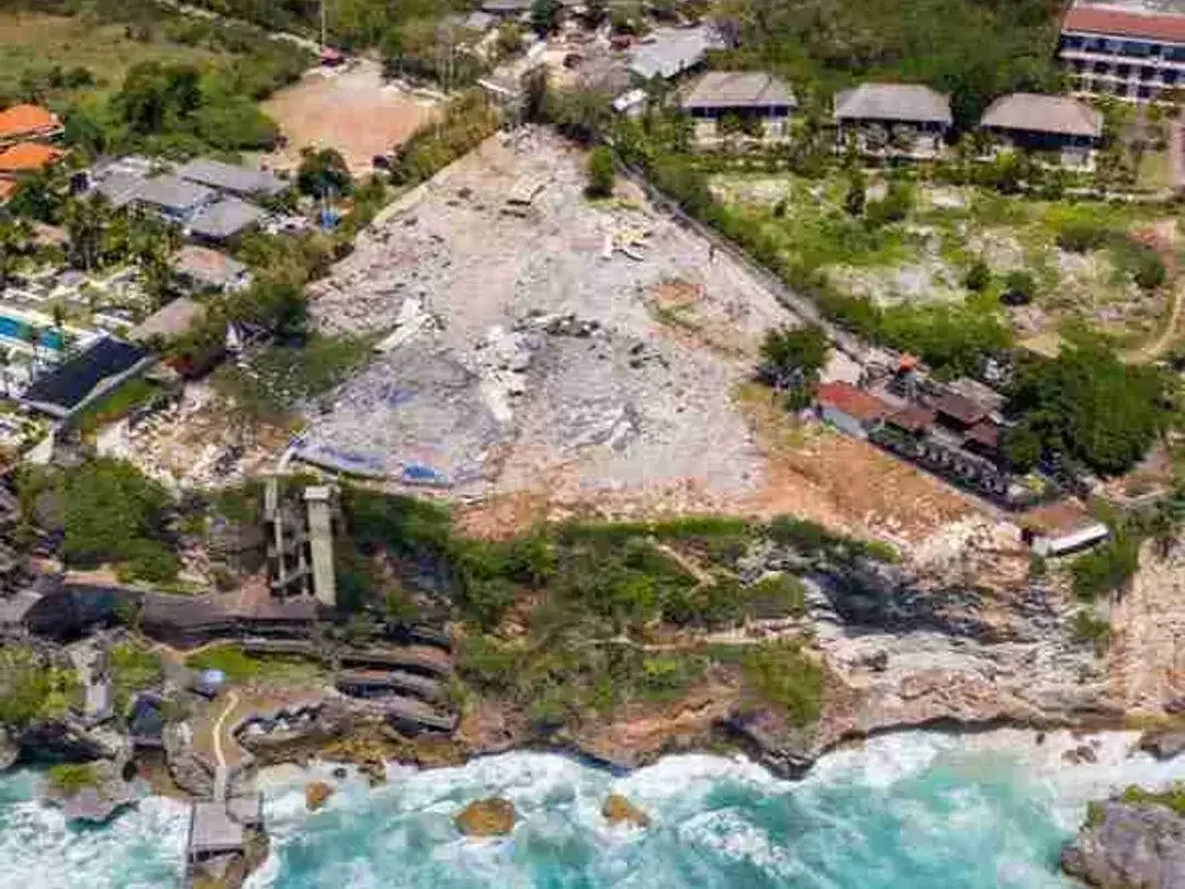 dijual tanah 2180 m² IDR 3 milyar per are los tebing suluban Pecatu Badung Bali - Image 3 of 6