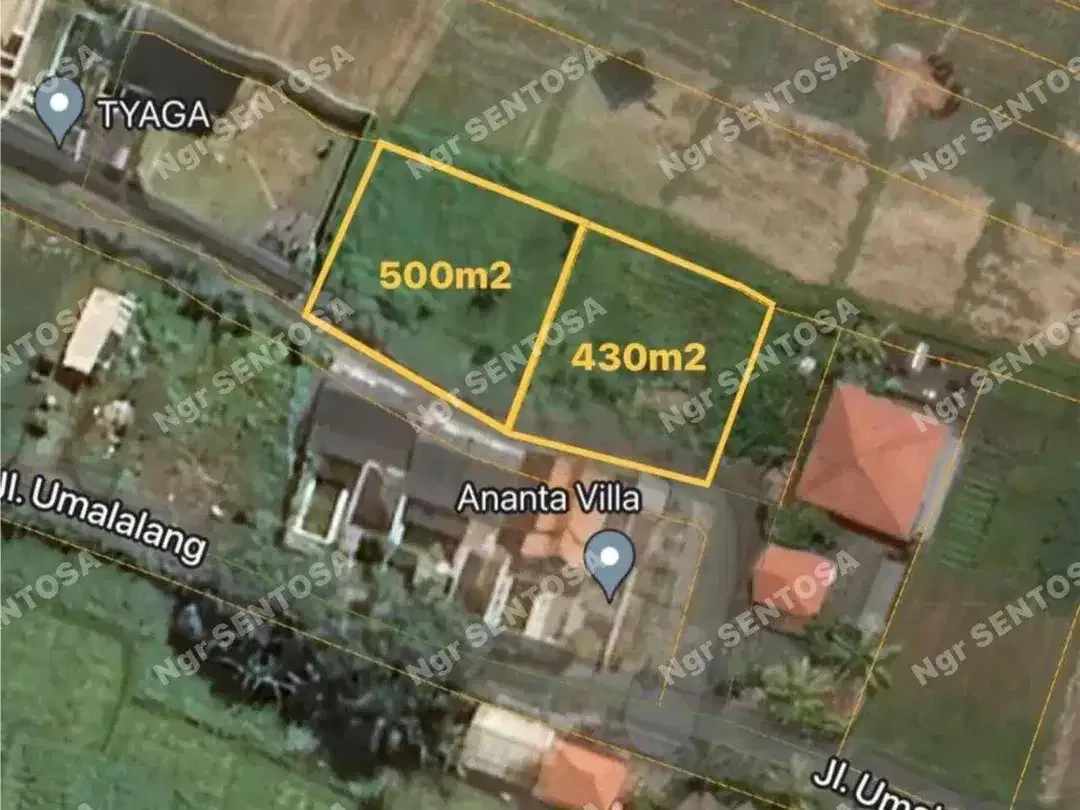 TANAH CEMAGI 500 METER PANTAI LINGKUNGAN VILLA MEWAH - Image 2 of 9