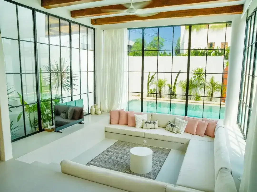 Villa Mediteranian dengan View Ocean sangat cantik dan strategis di Toyaning Ungasan - Image 9 of 10