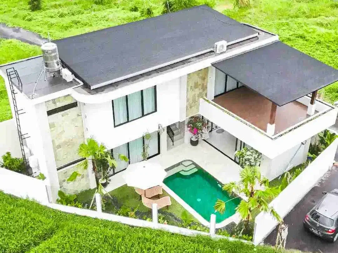 Luxury Modern Mediterranean Villa with Rice Field View Cemagi - Image 1 of 10