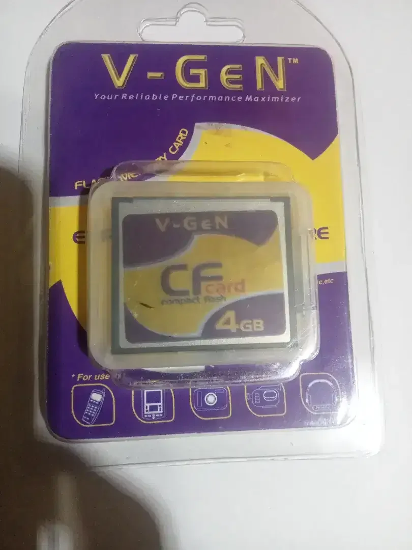 Mmr Compaq flash 2 GB - 2 pcs dan Mmr C flash 4 GB - 2 pcs ( semua ) - Image 1 of 2