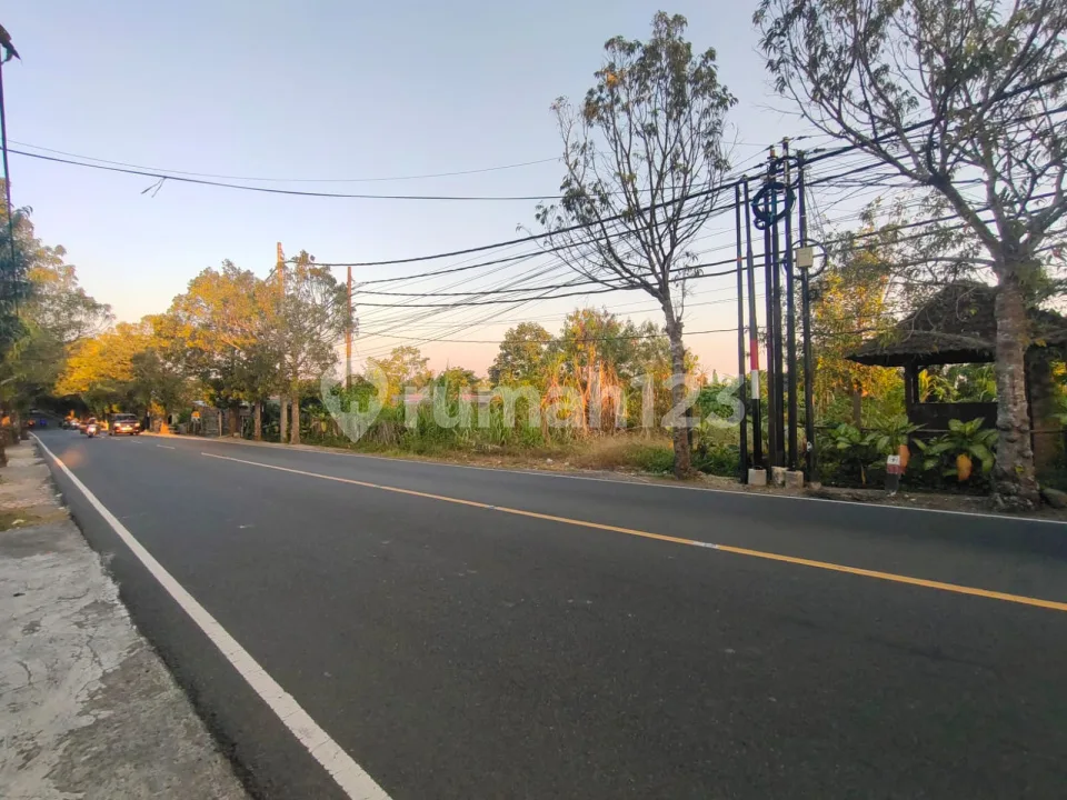 Di Jual Lahan Jalan Utama Ubud SHM View Sungai dan Sawah - Image 1 of 4