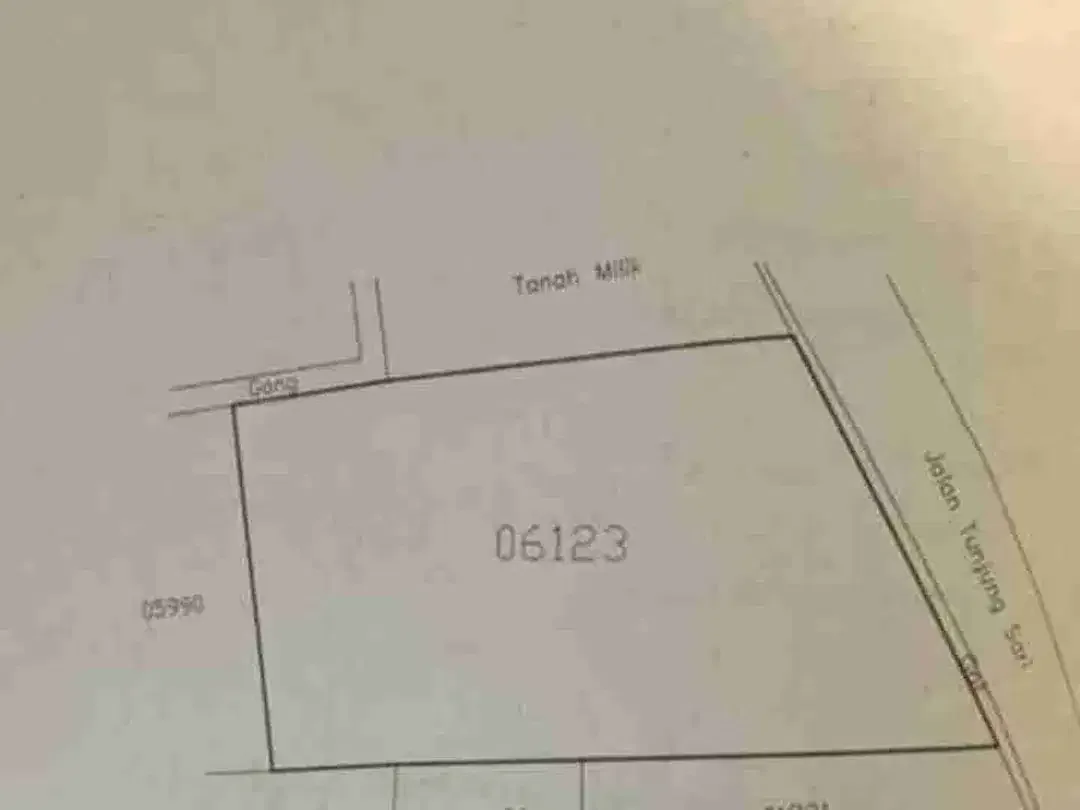 BU murah jual tanah 10,5 are di Tunjung Sari Denpasar - Image 2 of 4
