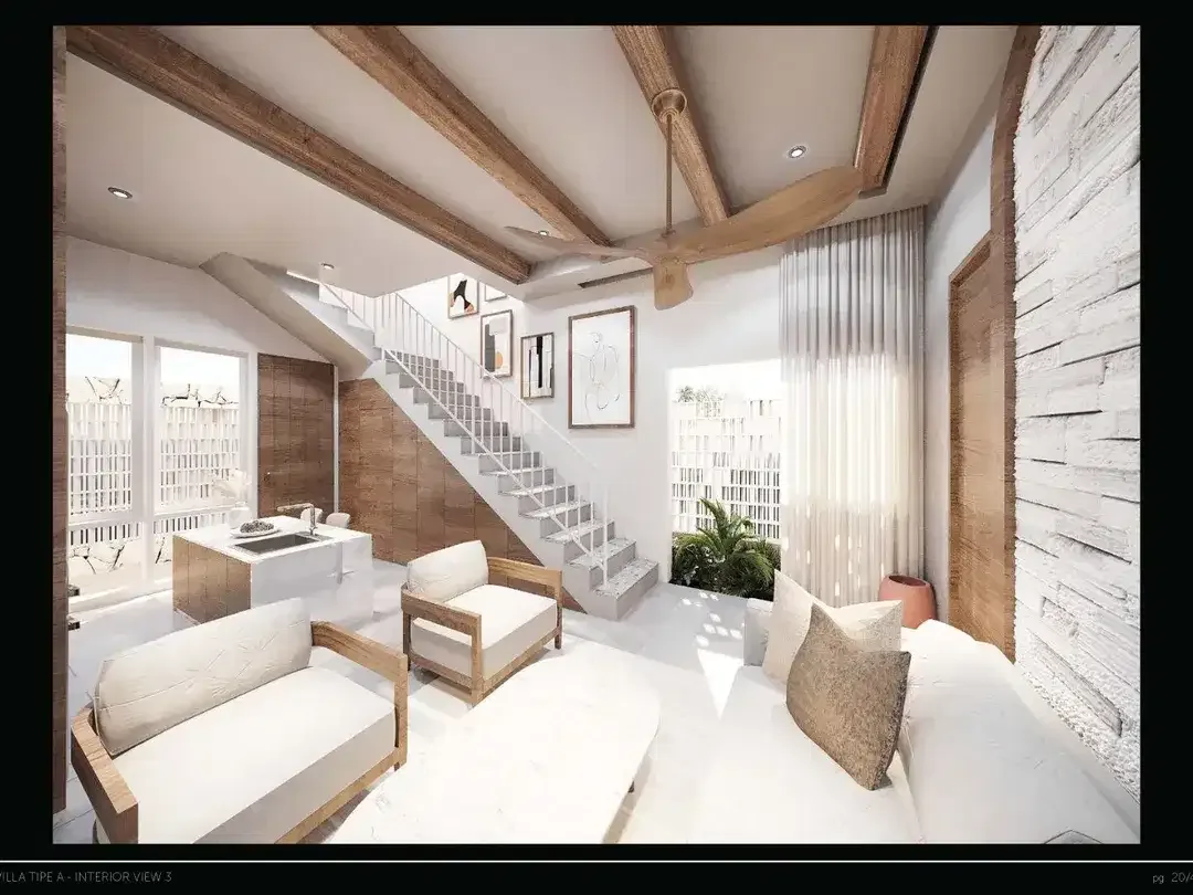 Dijual villa di nyitdah kedunggu LAST UNIT RIVER TROPICAL VILLA - Image 7 of 10