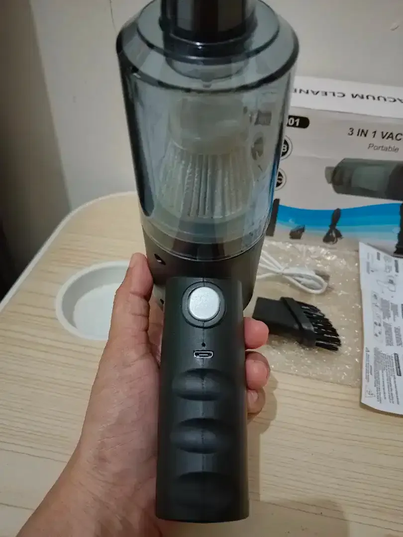 Promo 50rb Vacuum Cleaner mini 3in1 bisa(menghisap,meniup,memompa)BARU - Image 3 of 4