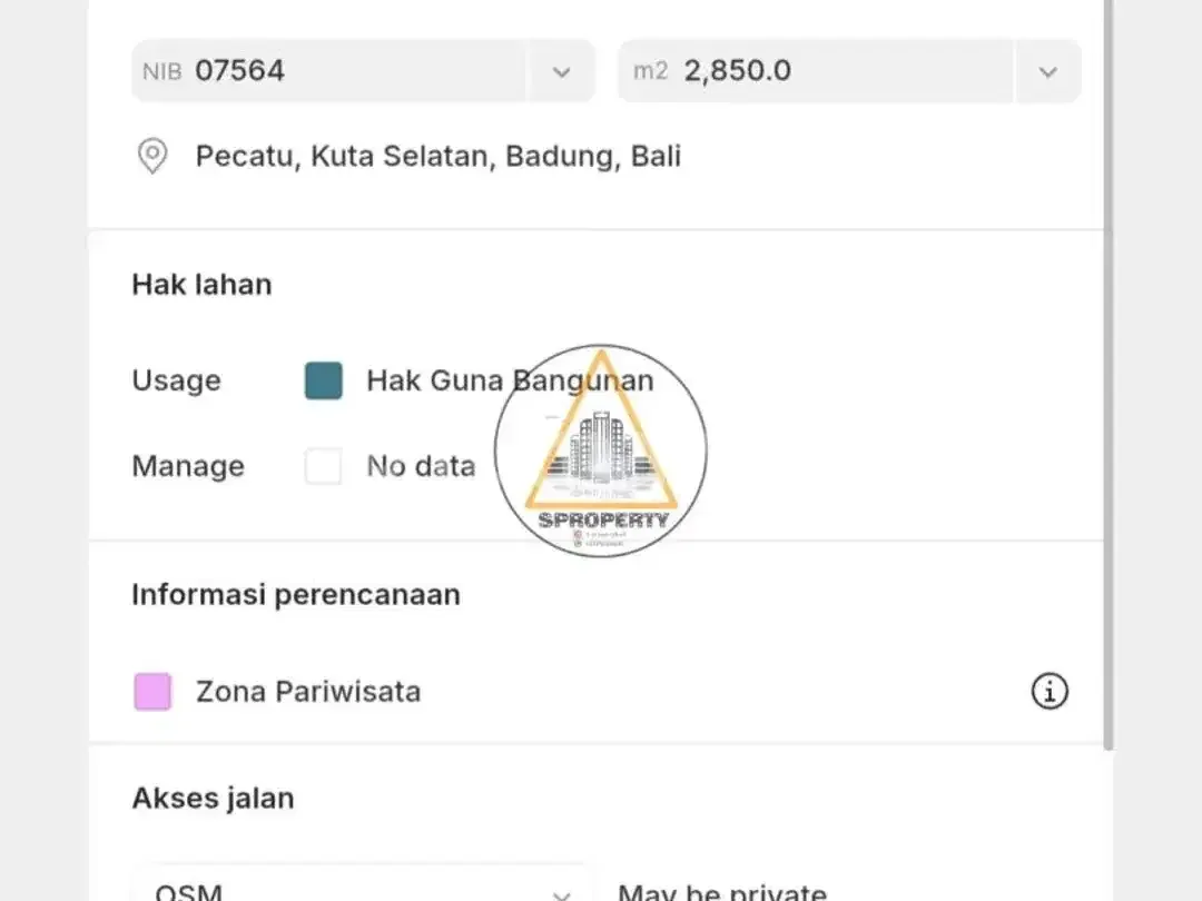 Tanah Langka Premium Berlokasi di Buana Sari Bingin Uluwatu - Image 4 of 5