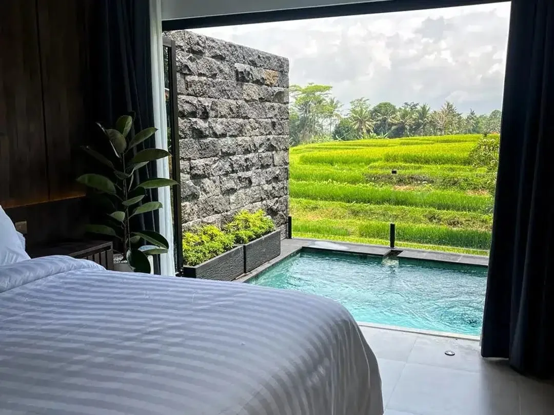Luxury Rice Field View Villa - 3Br Ensuite - Private Pool - Image 3 of 10