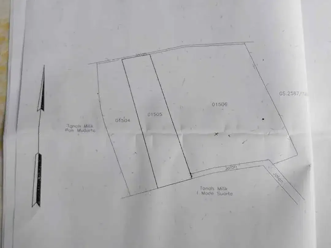 Sebidang Tanah Bonus Bangunan di area Candikuning -BEDUGUL - Image 3 of 8