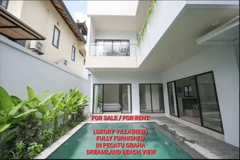 FOR SALE BRAND NEW SEA VIEW  VILLA PECATU GRAHA - Image 1 of 10