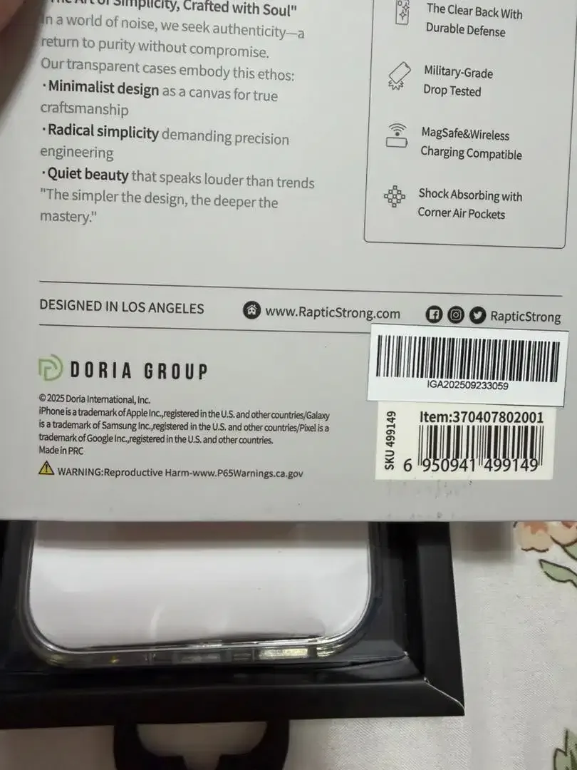 Casing Iphone 17 Promax Merk. Raptic - Image 5 of 10