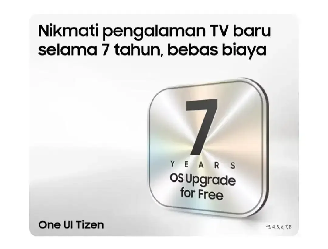 Samsung 43 Smart TV Crystal UHD 4K Netflix Digital Garansi BARU - Image 5 of 6