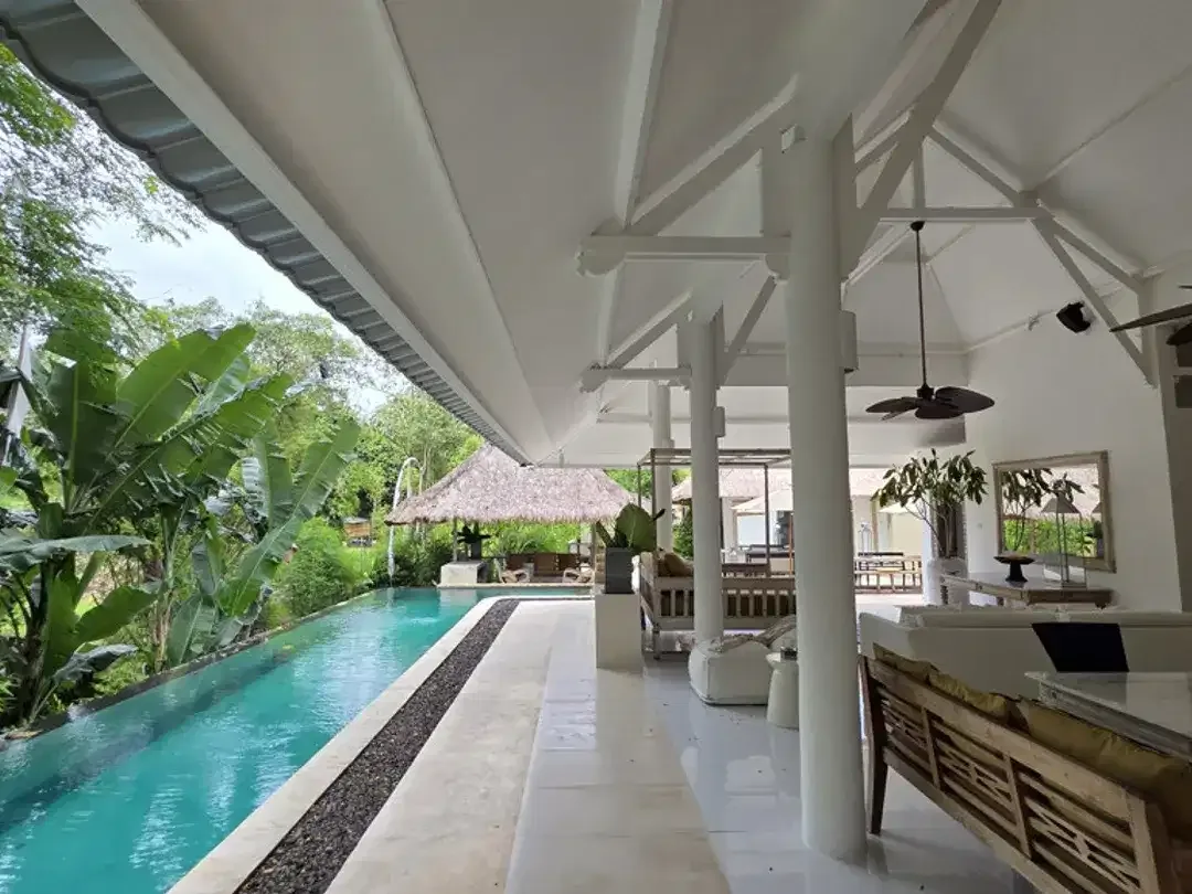 Leasehold - Peaceful Riverfront Sanctuary Surrounded by Lush Tropical Jungle in Cepaka, Bali - Image 2 of 10