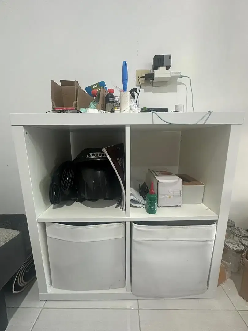 Kallax - rak 4 lubang, putih - ORIGINAL IKEA - Image 1 of 3