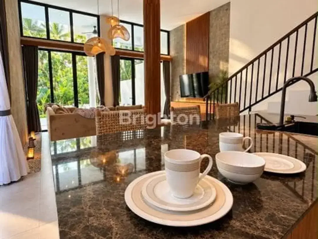 VILLA FULLY FURNISHED VIEW RICEFIELD 2 BEDROOM IN UBUD - Image 7 of 8