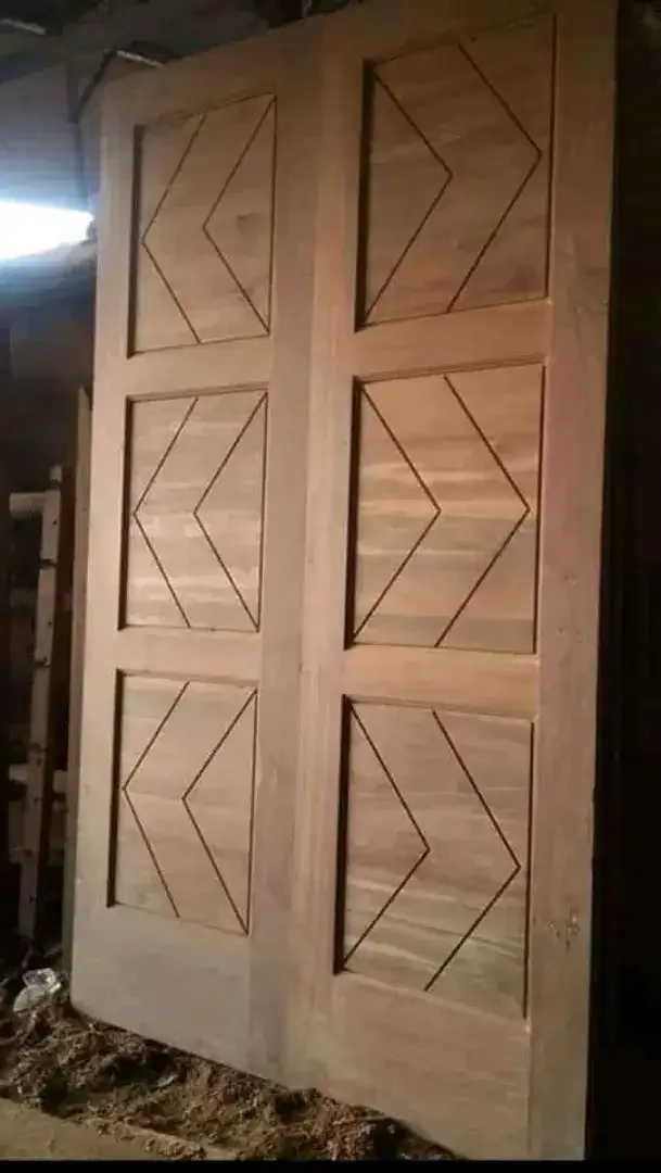 Jual daun pintu bahan kayu mahoni dan jati - Image 2 of 4