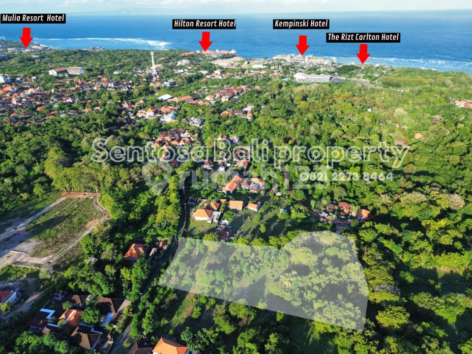 Ocean View - Tanah 7864mÂ² di Sawangan Nusa dua - Image 1 of 4