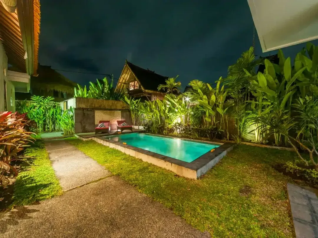 2-Story Minimalist Villa with Pool in Serene Ubud Bali for Rent Yearly - Image 7 of 10