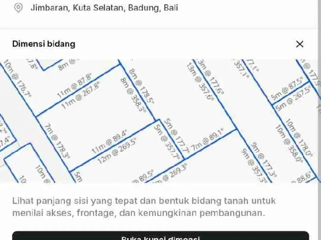 Tanah Full View Di Puri Gading Ungasan Kuta Selatan Badung dkt Tundun Penyu - Image 9 of 10