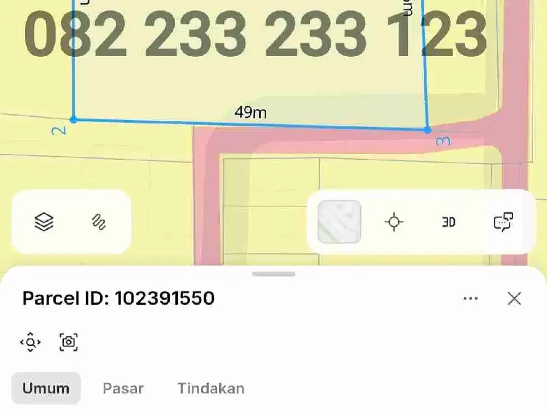 Tanah PREMIUM Murah di Taman Mumbul Nusa Dua - Image 7 of 10