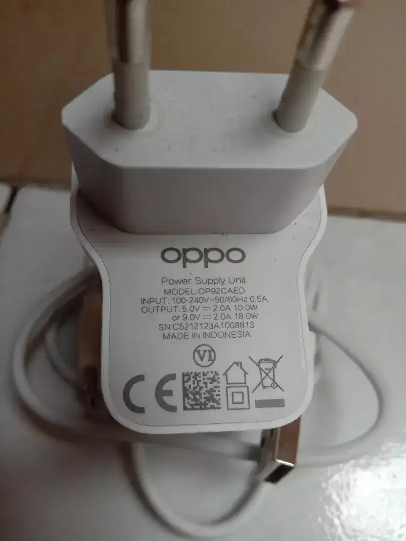 CHARGER OPPO RENO 4F | A52 | A92 ORI BAWAAN HP TIPE C - Image 1 of 1