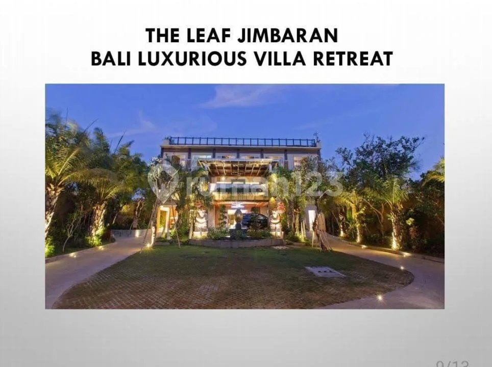 Villa Private Luxury Resort 50 Room Oprasional Strategis Jimbaran - Image 2 of 4