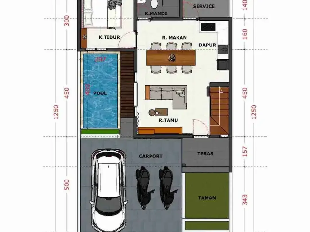 Dijual Rumah Baru di Mumbul 3KT Harga 2M an - Image 7 of 7