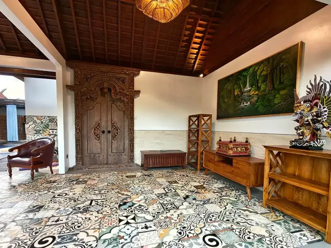 Disewakan Villa Dengan Balinese Style & Yoga Practise Area Ubud - Image 9 of 10