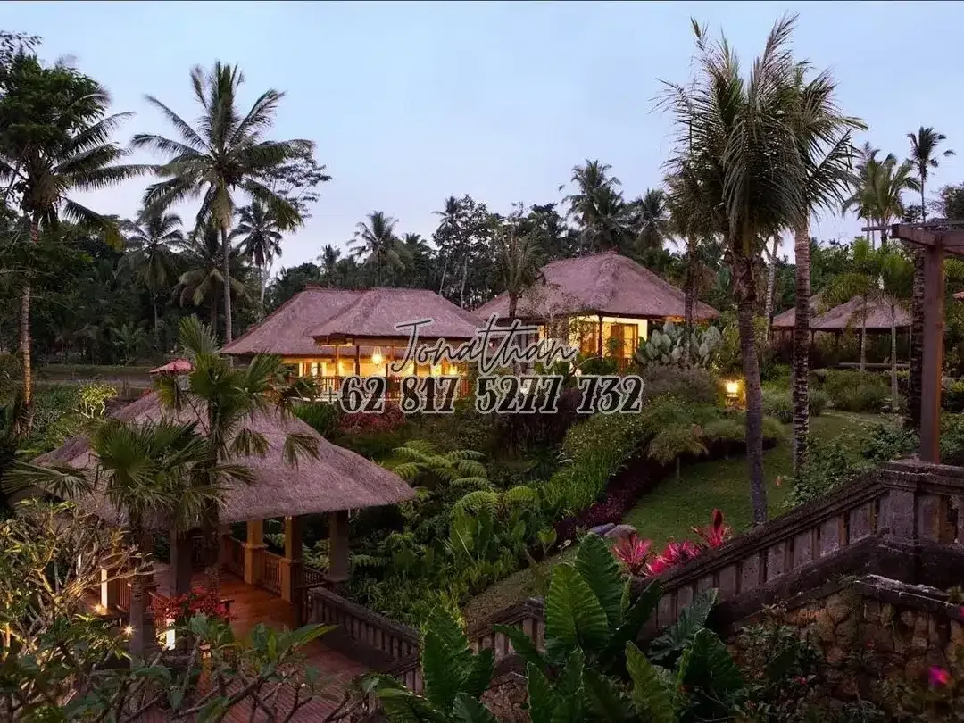 VILLA MEWAH VIEW GUNUNG DAN HUTAN LAHAN LUAS DI PERBATASAN PAYANGAN UBUD - VSRE - Image 1 of 10
