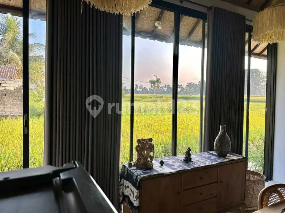 For Rent Villa 2 Bedroom 10 Menit Ke Central Ubud Mongkey Forest Ditengah Sawah 2 Kamar Tidur Ditengah Tengah Sawah Gga Ada Tetangga Rice Field View Sayan Ubud 10 Menit Dari Sentral Ubud Mongkey - Image 2 of 4