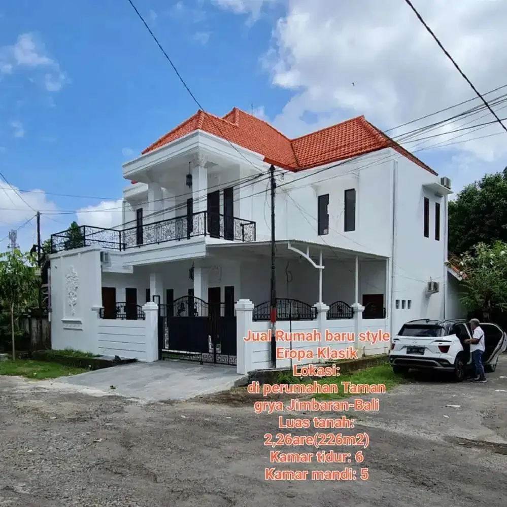Jual rumah MEWAH di Taman griya Jimbaran Bali.6kt,5km,Luas tanah 226m2 - Image 1 of 10