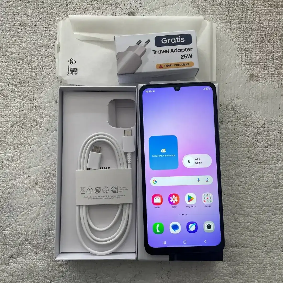 Samsung Galaxy A07 Warna Hitam 6/128GB - Image 2 of 4